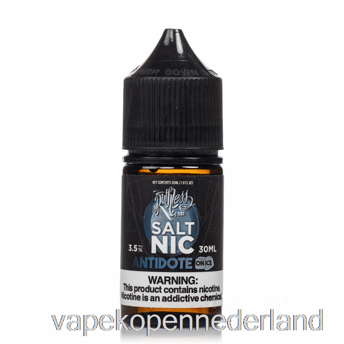 Vape Nederland Tegengif Op Ijs - Meedogenloos Zout - 30ml 35mg